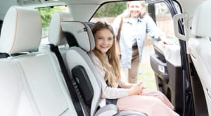 Child in car seat